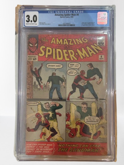 Amazing Spider-Man #4 - Grade 3.0