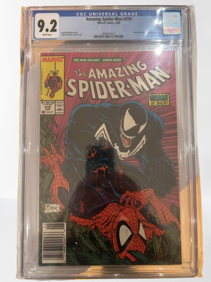 Amazing Spider-Man #316 - Grade 9.2