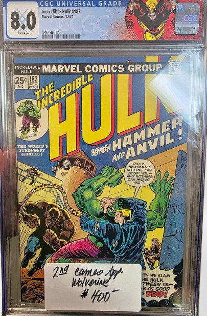 Incredible Hulk #182 - Grade 8.0