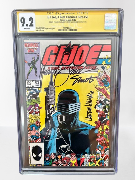 G.I Joe, Real American Hero #53 - Grade 9.2