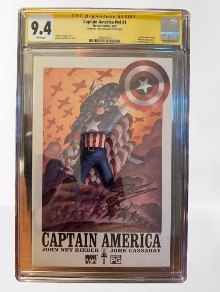 Captain America V4 #1 - Grade 9.4